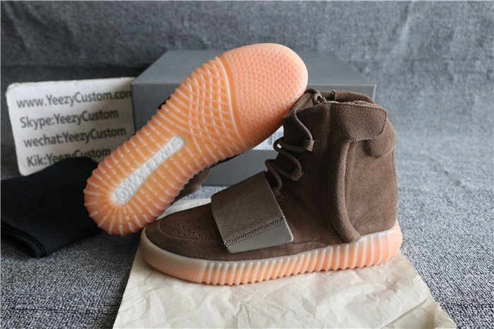 Authentic Adidas Yeezy Boost 750 Light Brown