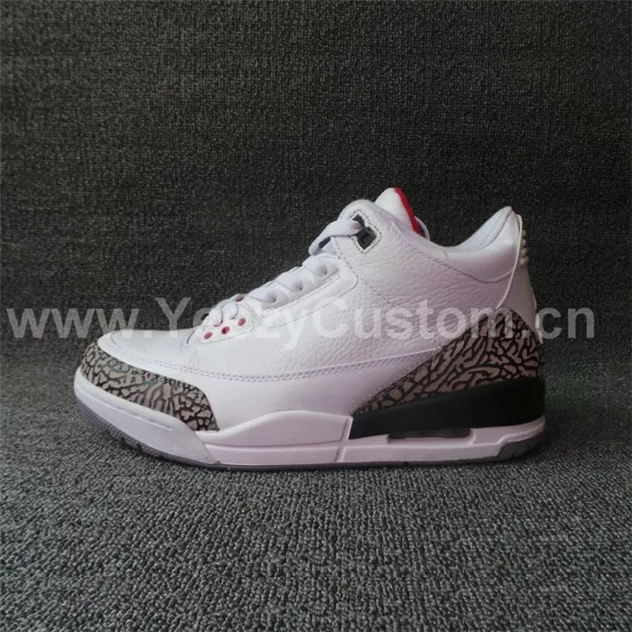 Authentic Air Jordan 3 Retro “White Cement”