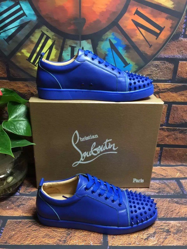 Super High End Christian Louboutin Flat Sneaker Low Top(With Receipt) - 0069