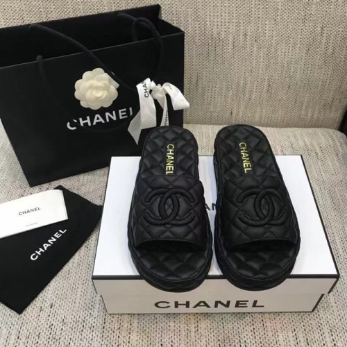 Chanel Slipper Women Shoes 0028（2021）