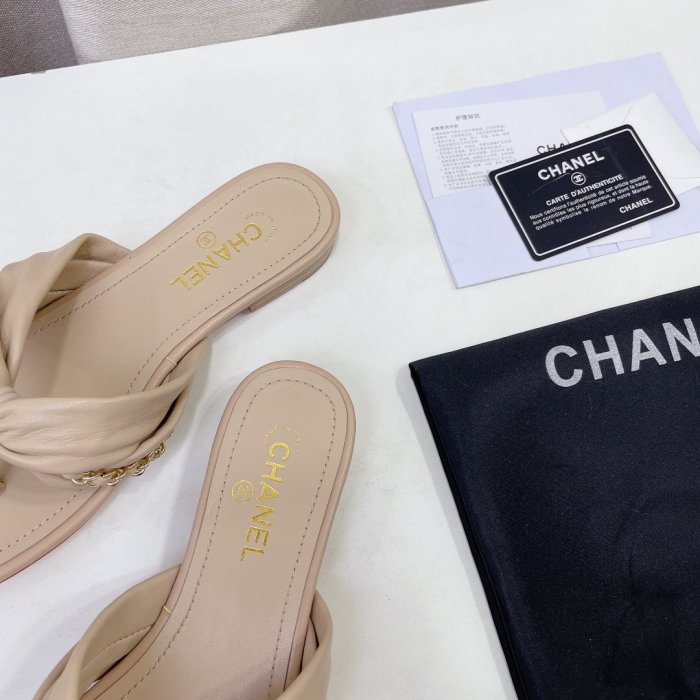 Chanel Slippers Women shoes 0054 (2022)