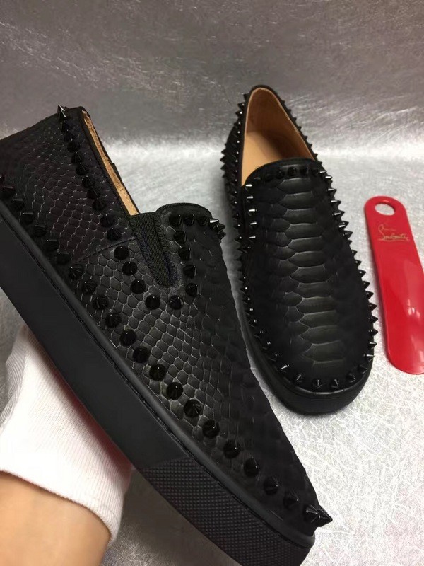 Super High End Christian Louboutin Flat Sneaker Low Top(With Receipt) - 0011