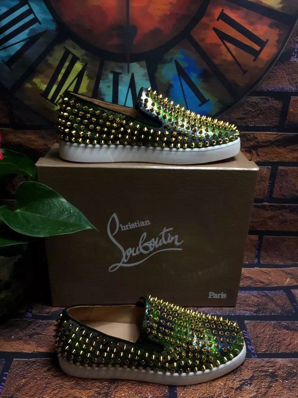 Super High End Christian Louboutin Flat Sneaker Low Top(With Receipt) - 0049