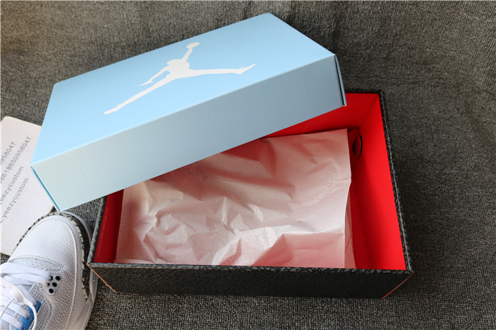 Authentic Nike Air Jordan 3 Retro UNC