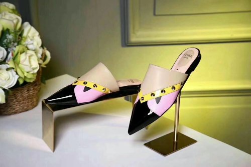 Fendi Slipper Women Shoes 0016