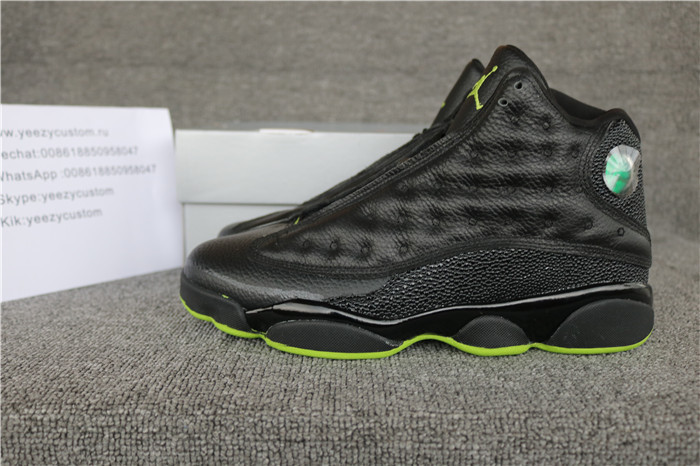 Authentic Air Jordan 13 Black Green