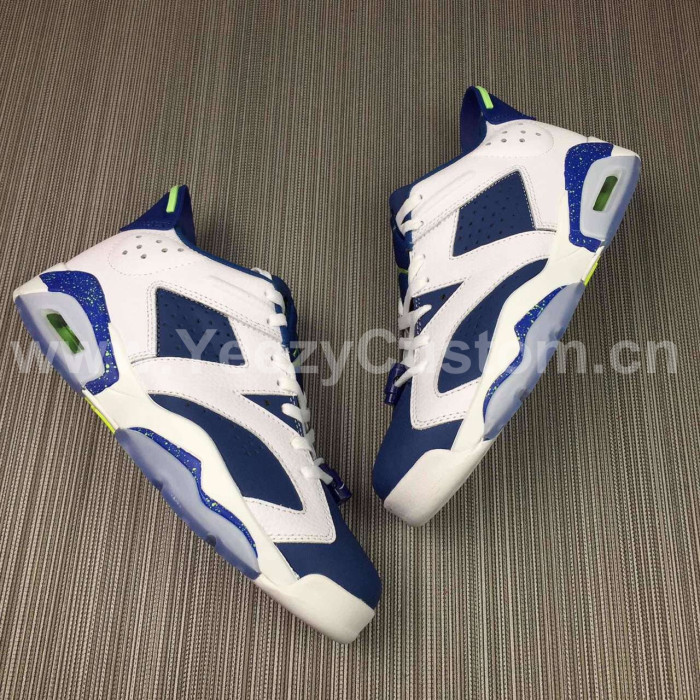 Authentic Air Jordan 6 Ghost Green Low