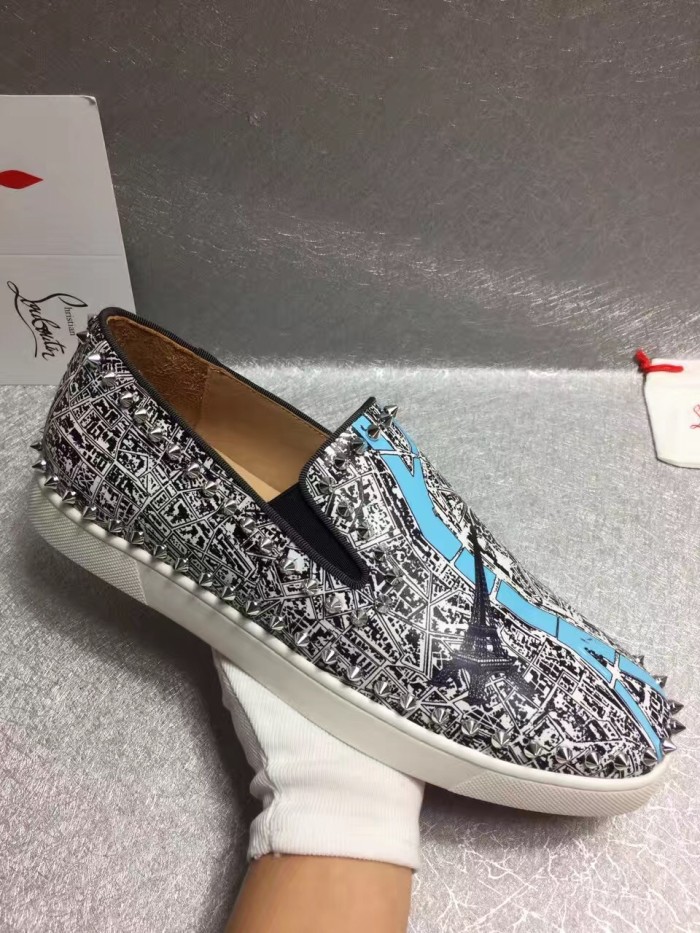 Super High End Christian Louboutin Flat Sneaker Low Top(With Receipt) - 0121