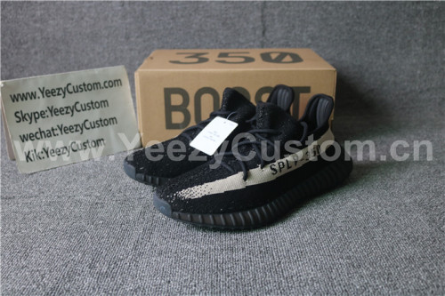 Authentic Adidas Yeezy Boost Sply 350 V2 Black GS