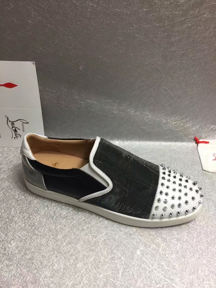 Super High End Christian Louboutin Flat Sneaker Low Top(With Receipt) - 0123
