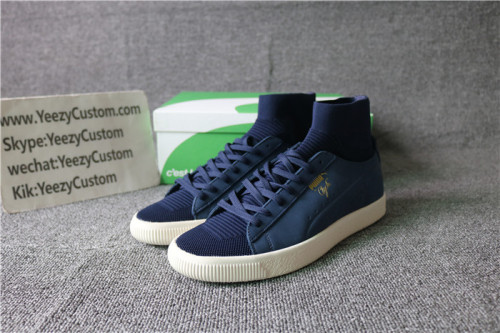 Authentic Puma Clyde Sock NYC Blue