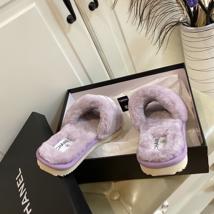 Chanel Hairy slippers 0015 (2021)