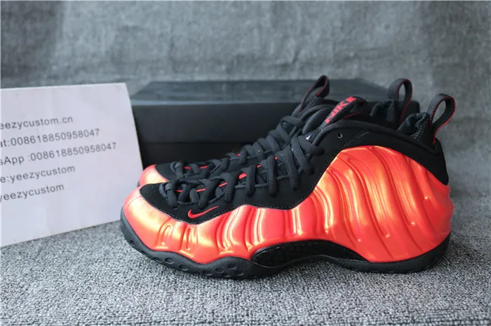 Authentic Nike Air Foamposite One “Habanero Red”