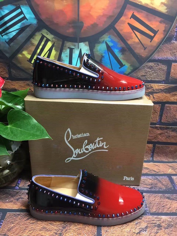 Super High End Christian Louboutin Flat Sneaker Low Top(With Receipt) - 0060