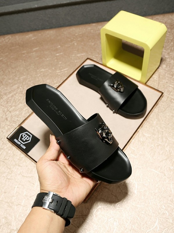 Philipp Plein Slippers Men Shoes 002（2022）