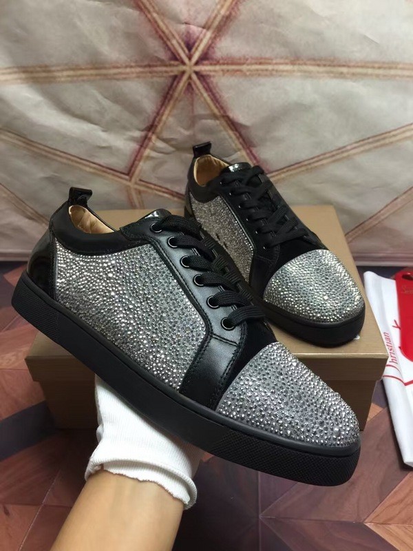 Super High End Christian Louboutin Flat Sneaker Low Top(With Receipt) - 0032