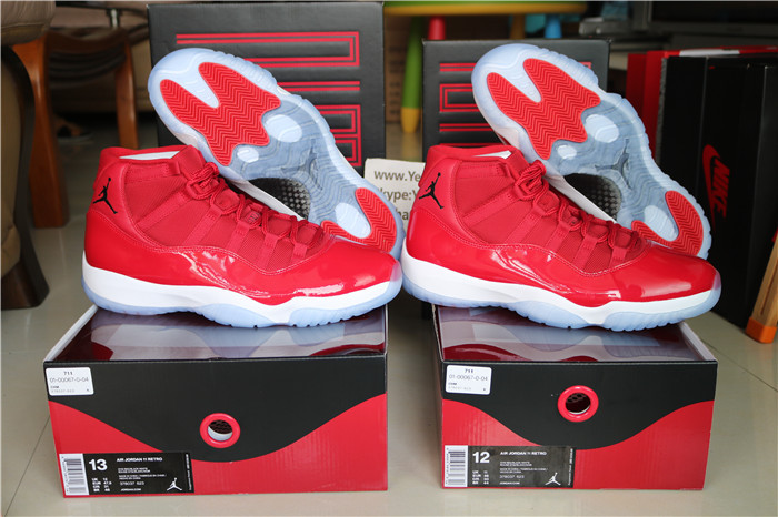 Authentic Air Jordan 11 Retro Gym Red