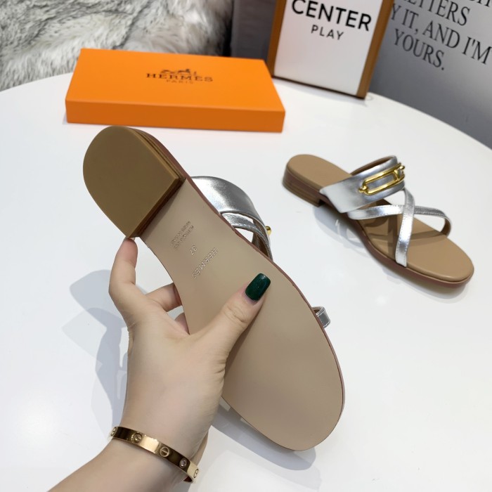 Hermes Slipper Women Shoes 0052（2021）
