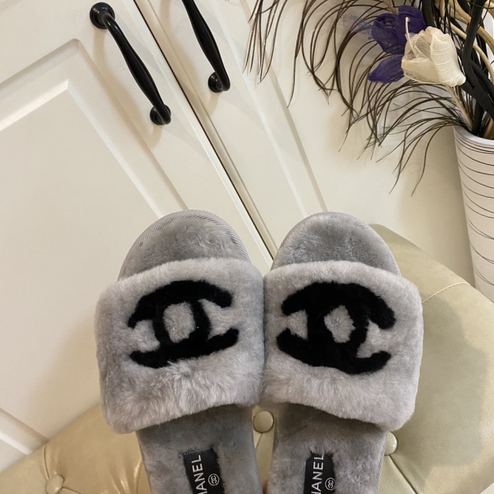 Chanel Hairy slippers 0012 (2021)