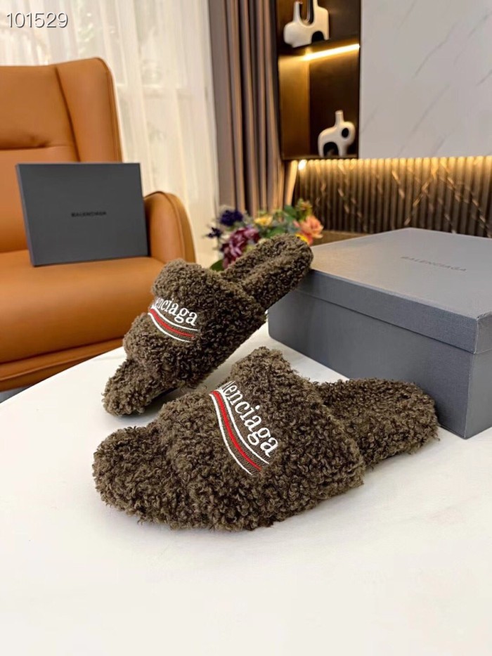 Balenciaga Hairy slippers 007（2021）