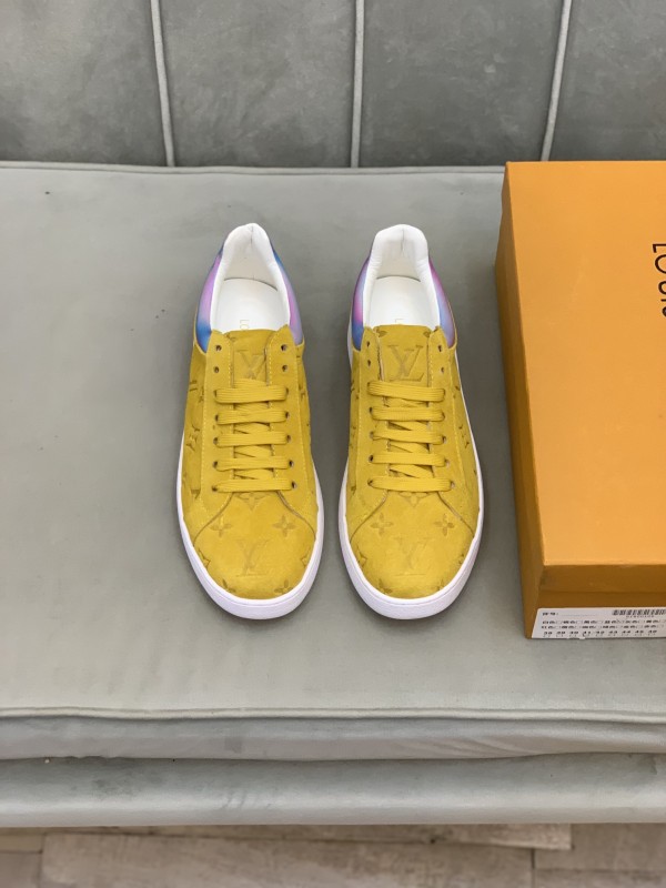 LV Single shoes Men Shoes 0049 (2021）