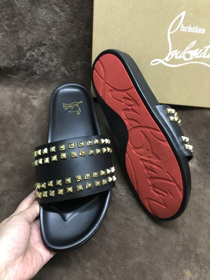 Christian Louboutin Slipper Men Shoes 002（2021）