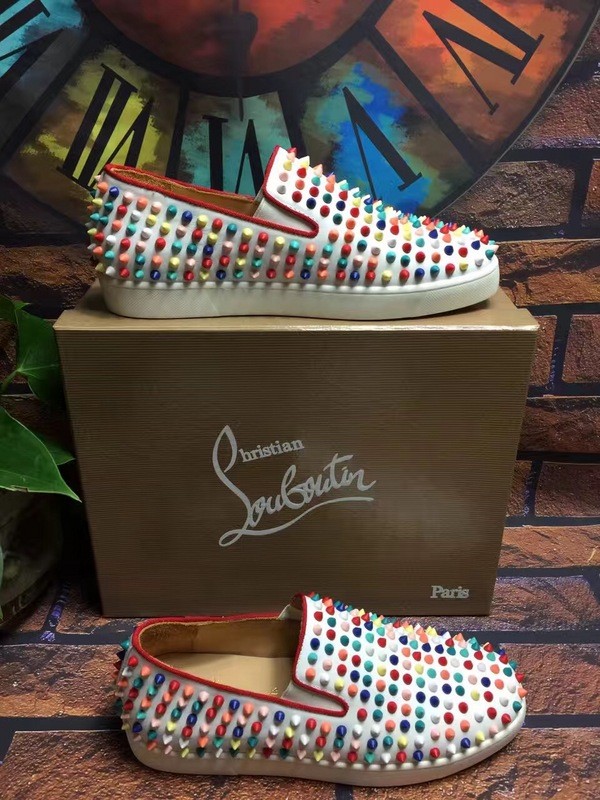 Super High End Christian Louboutin Flat Sneaker Low Top(With Receipt) - 0088