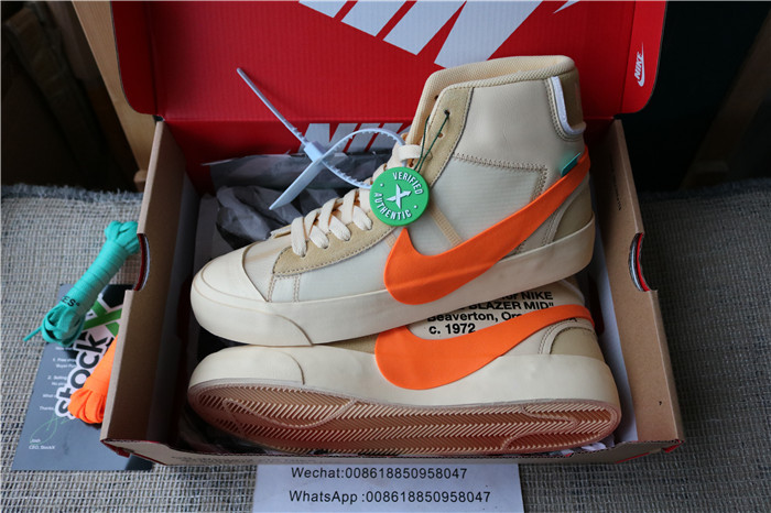 Authentic Nike Blazer Mid Off-White  All Hallows Eve