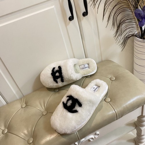 Chanel Hairy slippers 0010 (2021)