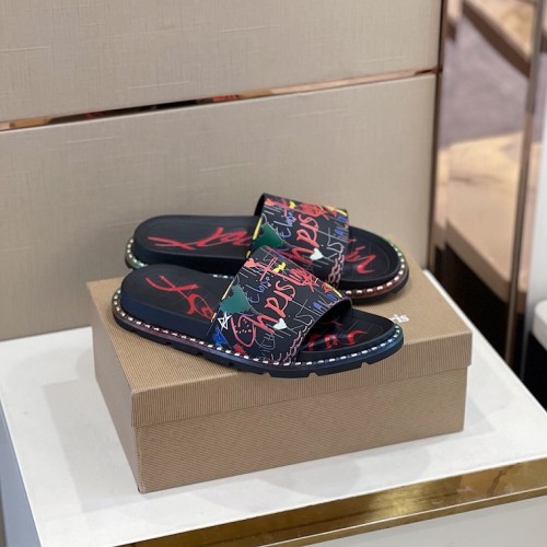Christian Louboutin Slipper Men Shoes 0011（2022）