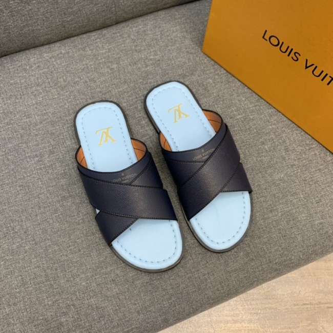 LV Slipper men Shoes 0063（2021）