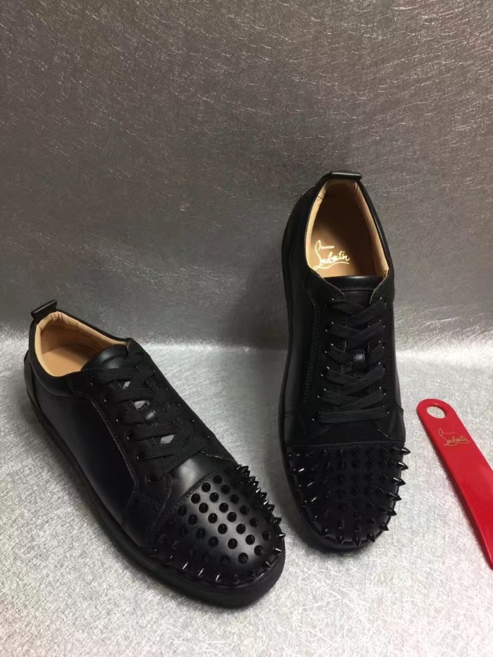 Super High End Christian Louboutin Flat Sneaker Low Top(With Receipt) - 0040