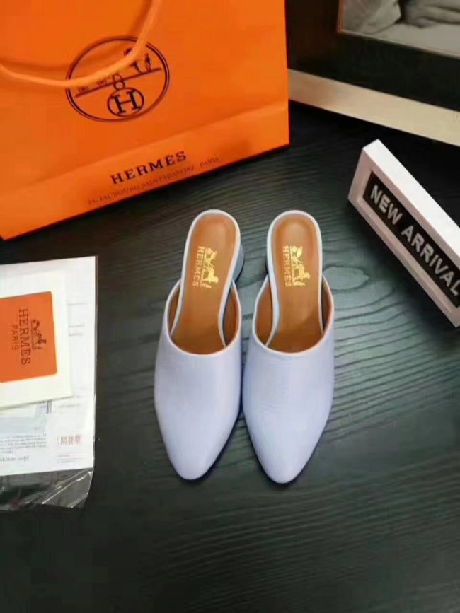 Hermes Slipper Women Shoes 0025