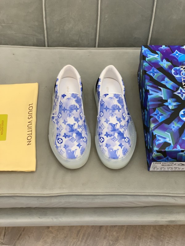 LV Single shoes Men Shoes 007 (2021)