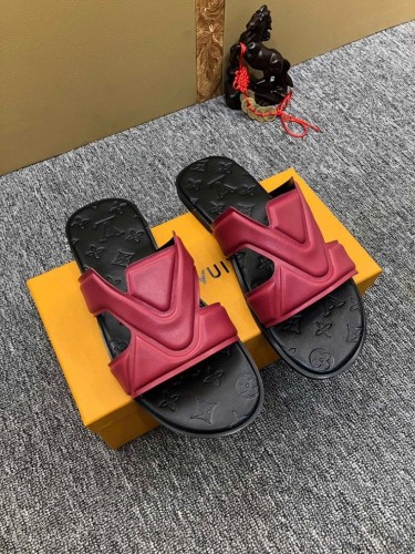 LV Slippers Men Shoes 0010（2022）