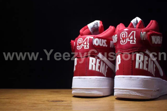 Authentic Supreme x Nike Air Force 1 High