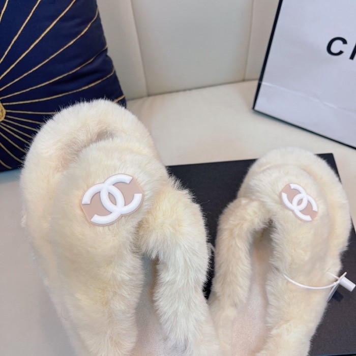 Chanel Hairy slippers 004 (2022)