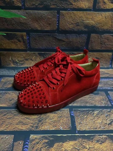 Super High End Christian Louboutin Flat Sneaker Low Top(With Receipt) - 0090