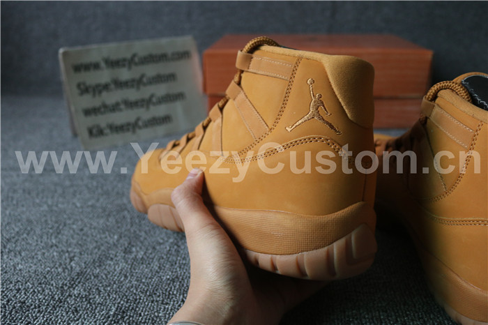 Authentic Air Jordan 11  Wheat