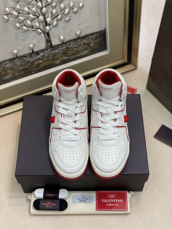 Valentino High Top Flat Sneaker Men and Women 001 (2021)