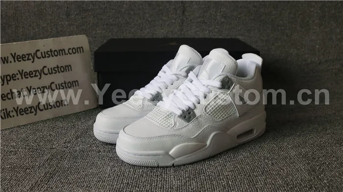 Authentic Air Jordan 4 GS Pure Money