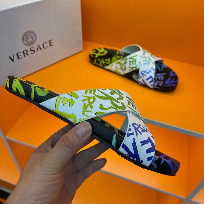 Versace Slippers Men Shoes 0013（2022）