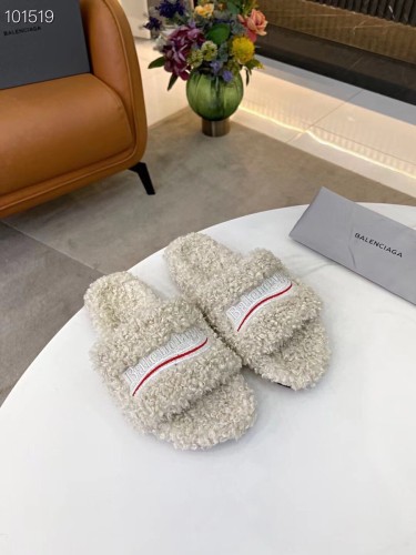 Balenciaga Hairy slippers 004（2021）