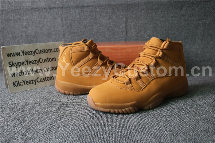 Authentic Air Jordan 11  Wheat