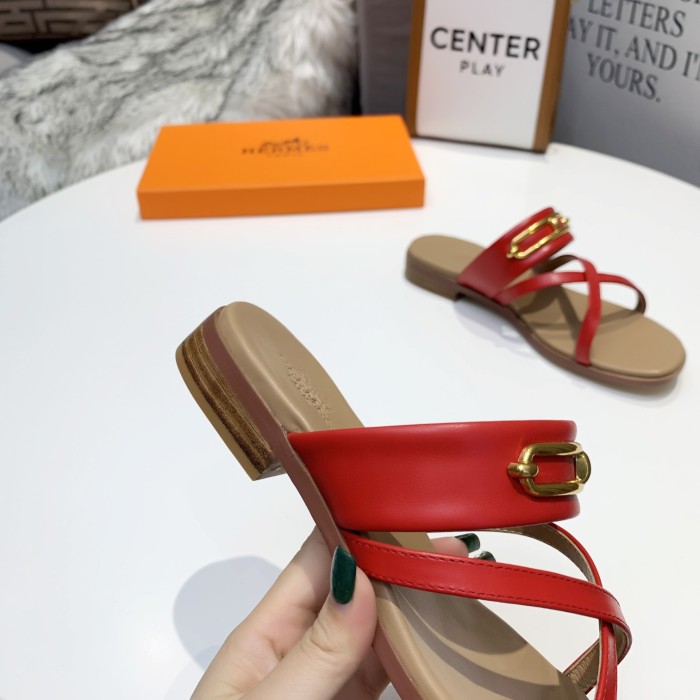 Hermes Slipper Women Shoes 0058（2021）