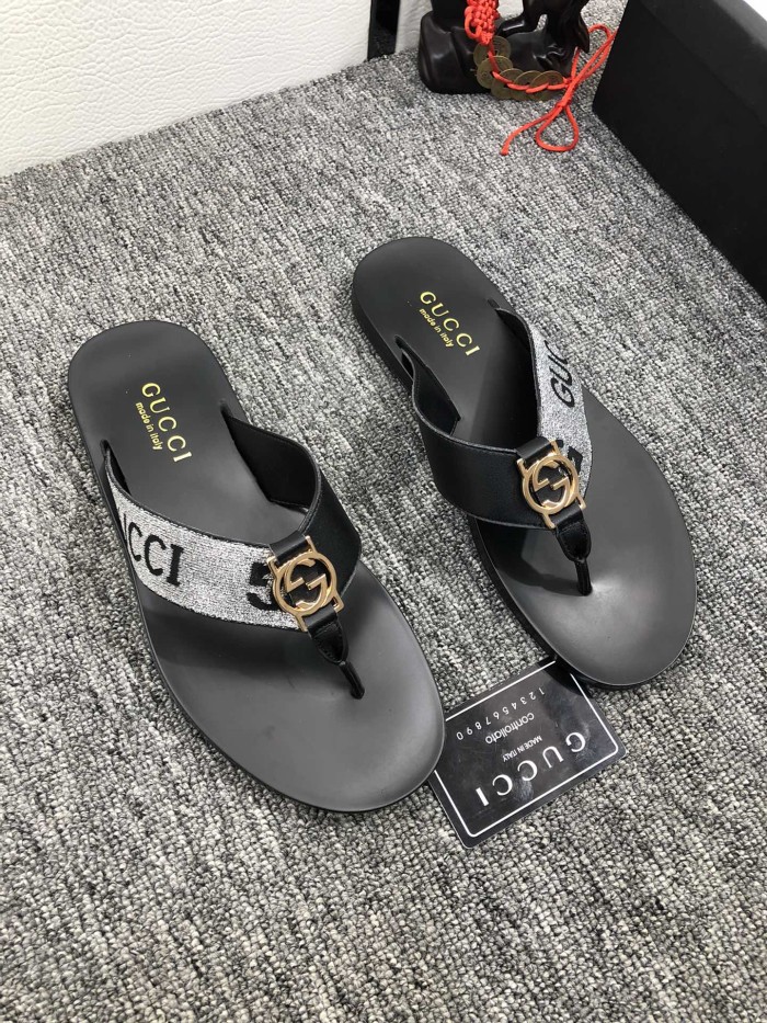 Gucci Slipper men Shoes 0019（2021)