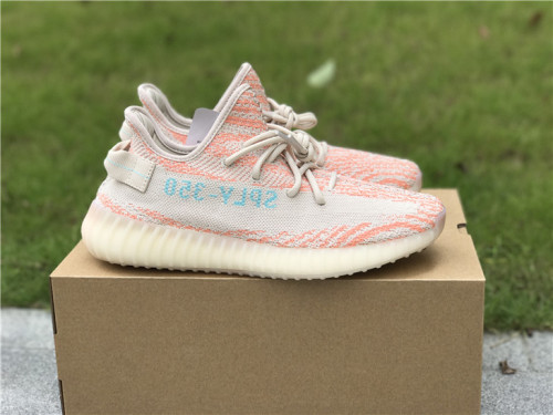 Authentic Adidas Yeezy Boost 350 V2 “Clear Brown” GS