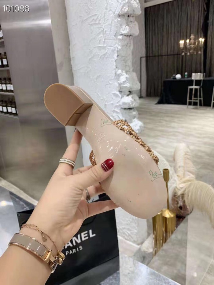 Chanel Slipper Women Shoes 0017（2021）