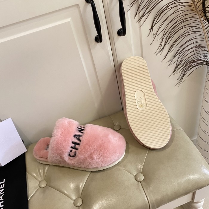 Chanel Hairy slippers 0019 (2021)