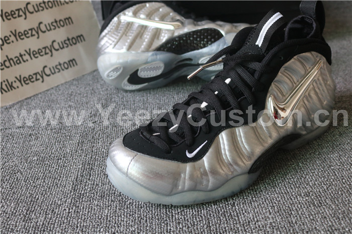 Authentic Nike Air Foamposite One  Silver Surfer